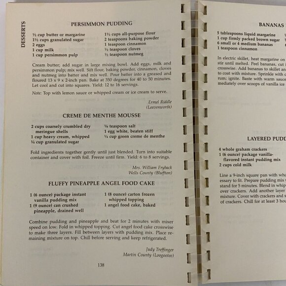 A Taste of Indianas Second Helping American Cancer Society Cookbook 1981 - Picture 9 of 11